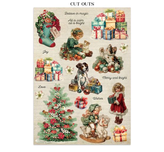 Stamperia Junk Journal Book "Classic Christmas"