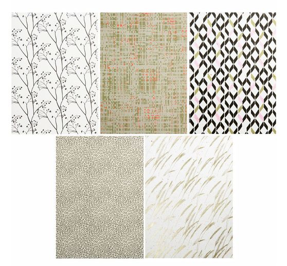 Patterned paper pad "In the Meadow"