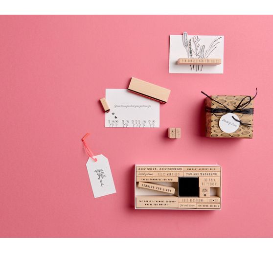 XL Stempel-Set "Alles wird gut!"