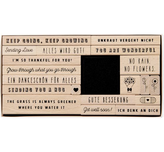 XL Stempel-Set "Alles wird gut!"