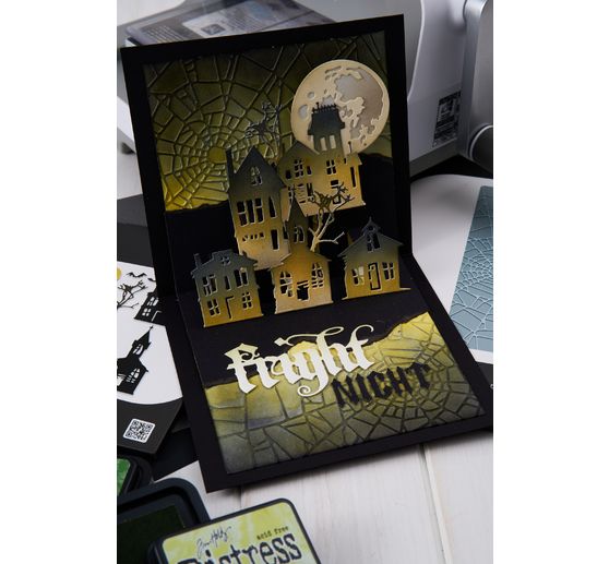 Sizzix Thinlits Stanzschablone "Ghost Town by Tim Holtz"