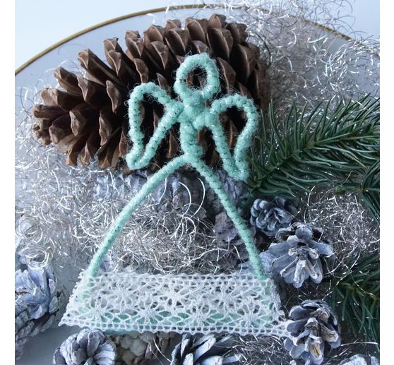 Magazine DIY Felt + Wool + Wire Autumn Christmas "Retro Wrap Stars"
