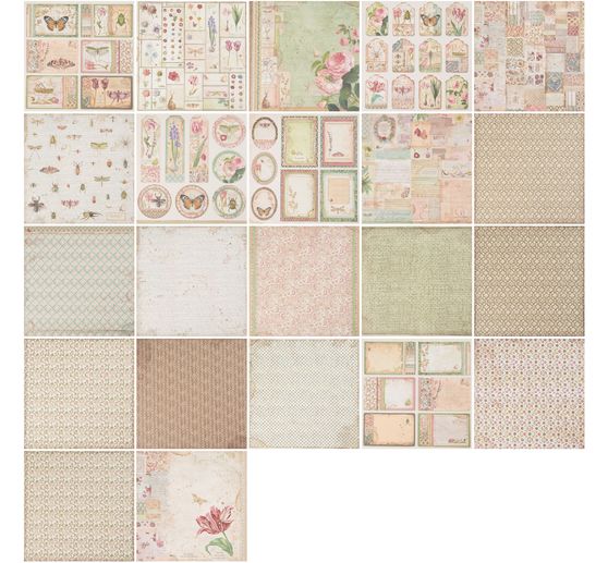 Scrapbook block "Spring Botanic"