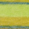 Gr&uuml;ndl Hot Socks "Lago" Jade/Mais/Zitronen/Blassgelb-Meliert