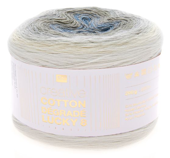 Rico Design Creative Cotton D&eacute;grad&eacute; Lucky 8