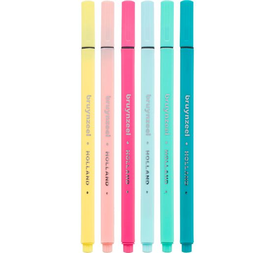 Bruynzeel Fineliner-Set, 6 St.
