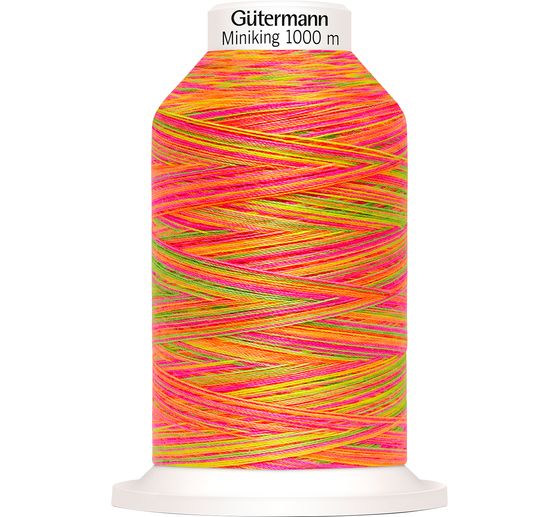 G&uuml;termann N&auml;hgarn Miniking Multicolor, No. 120
