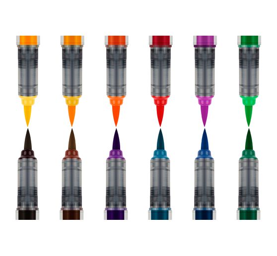 Karin Brushmarker PRO Set, 12 Farben