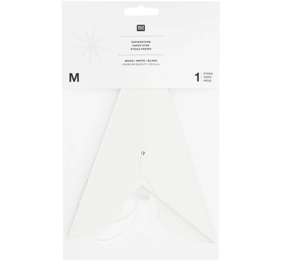 Papierstern, 45 cm