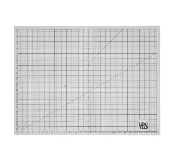 VBS Faltbare Schneidematte "Cool Grey"