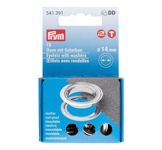 Prym &Ouml;sen mit Scheiben