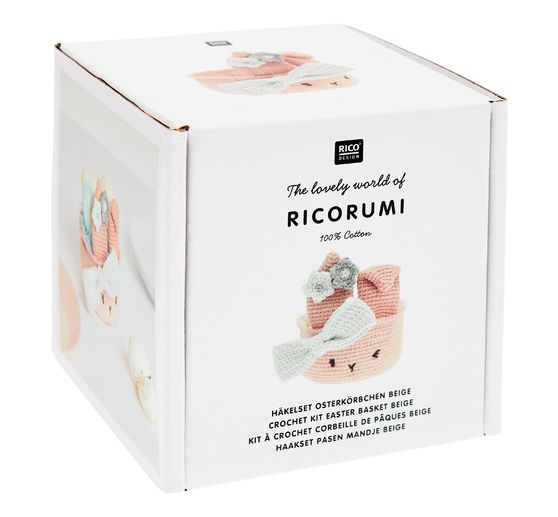 Rico Design Ricorumi crochet kit "Easter egg basket"
