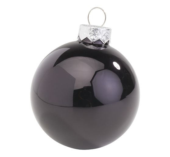 Christmas balls made of glass, &Oslash; 5.7 cm