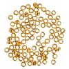 Quetschperlen, Rund, &Oslash; 2 mm Gold