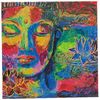 Malen nach Zahlen auf Keilrahmen, 30 x 30 cm Lord Buddha