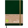 share Notizbuch A5, punktkariert Gr&uuml;n