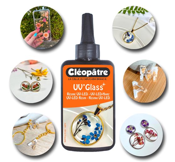 UV-Gie&szlig;harz "Cl&eacute;op&acirc;tre Resin UV'Glass"