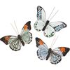 Rico Design "Schmetterling mit Clip" Blau-Gr&uuml;n