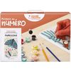 Painting by numbers, stretched canvas Papillon