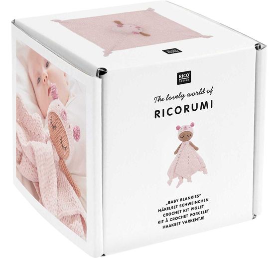 Rico Design Ricorumi H&auml;kelset "Baby Blankies"