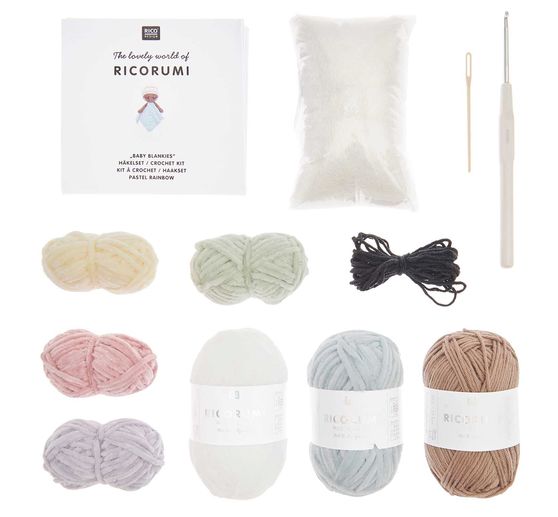 Rico Design Ricorumi H&auml;kelset "Baby Blankies"