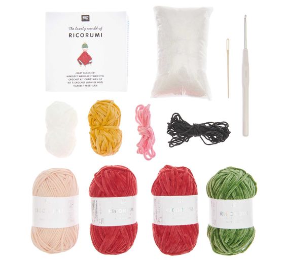 Rico Design Ricorumi H&auml;kelset "Baby Blankies"
