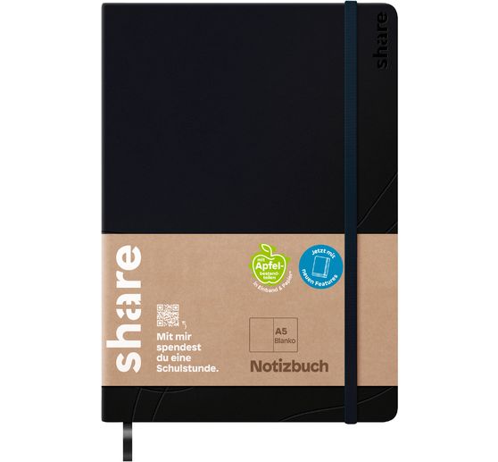 share Notizbuch, blanko