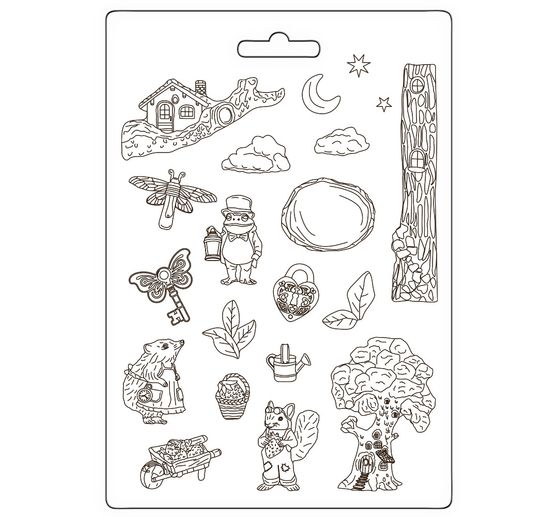 Soft Modellierform "Hidden Grove - Wild Spirit"