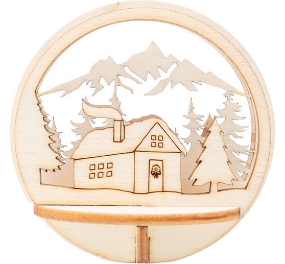 VBS Holz-Steckmotiv f&uuml;r Acrylkugel