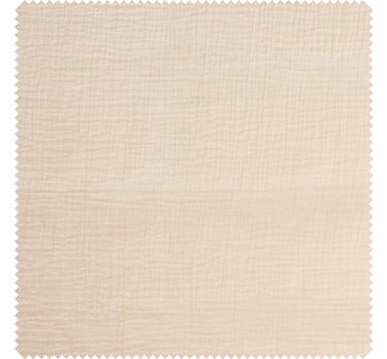 Musselin-Baumwollstoff "Uni"