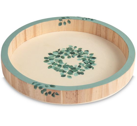 Holztablett-Schale "Rund"