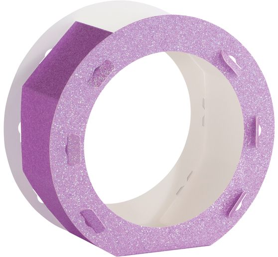 Laternen-Rohling "Glitter"