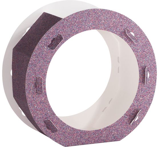 Laternen-Rohling "Glitter"