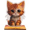 Diamond Painting "Crystal Art Wildlife Buddies" K&auml;tzchen