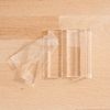 Acrylic blocks "Mini", 22 x 8 x 80 mm Clear