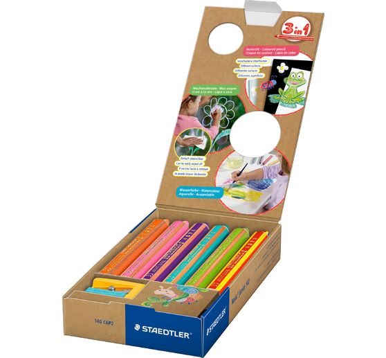 STAEDTLER Buntstifte 5+1 "Noris junior"