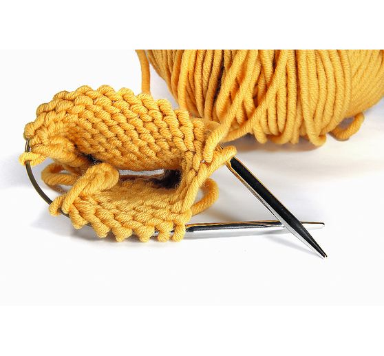 addi Circular knitting needle, metal, 60 cm