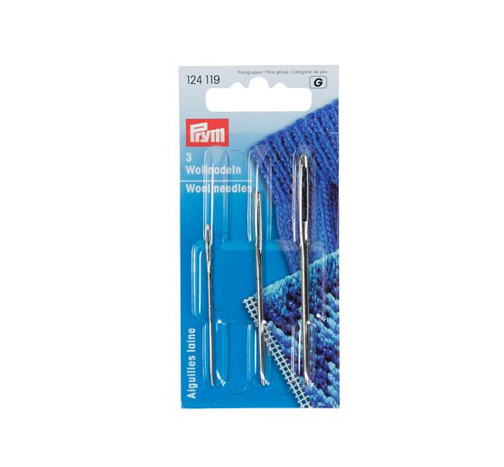 Prym Wolln&auml;hnadeln ohne Spitze