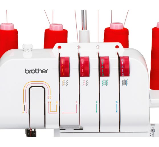 brother Overlock N&auml;hmaschine M343D