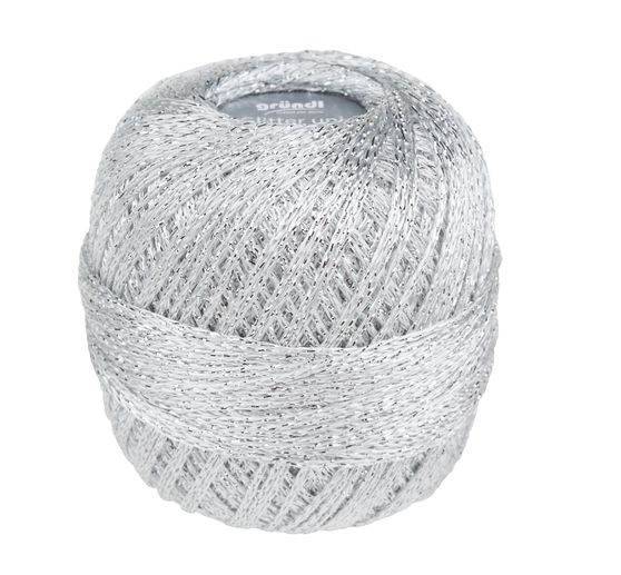 H&auml;kelgarn Glitter
