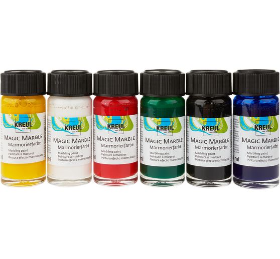 KREUL Magic Marble Set "Grundfarben"