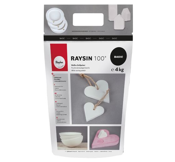 Gie&szlig;pulver "Raysin 100", wei&szlig;