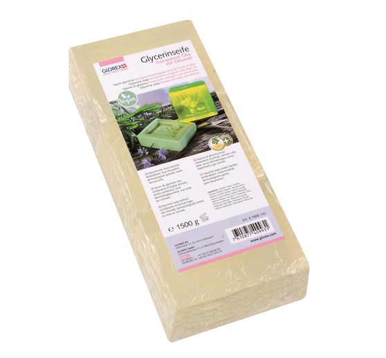 Glycerin &Ouml;ko-Gie&szlig;seife "Oliven&ouml;l", Transparent