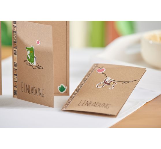 Glitzer-Sticker "Animals"