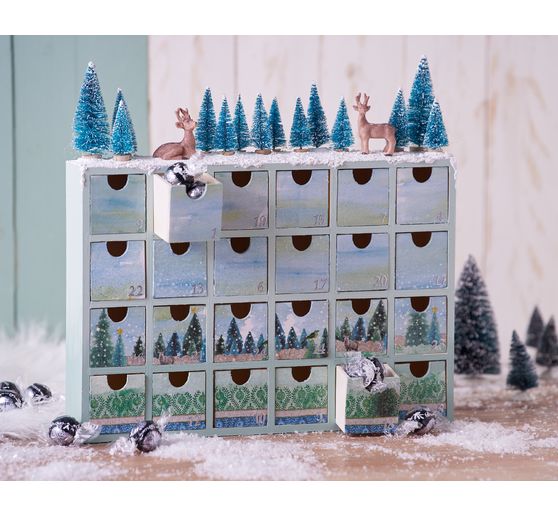 Relief sticker "Advent numbers"