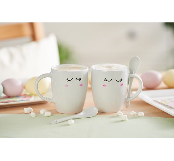 VBS Becher mit L&ouml;ffel, 2 St&uuml;ck