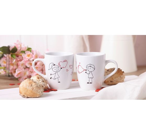 VBS Kaffeebecher "Bauchig", 12 St&uuml;ck