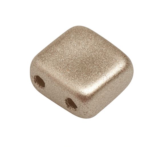 Glasperle "Quadratisch", 35 St&uuml;ck