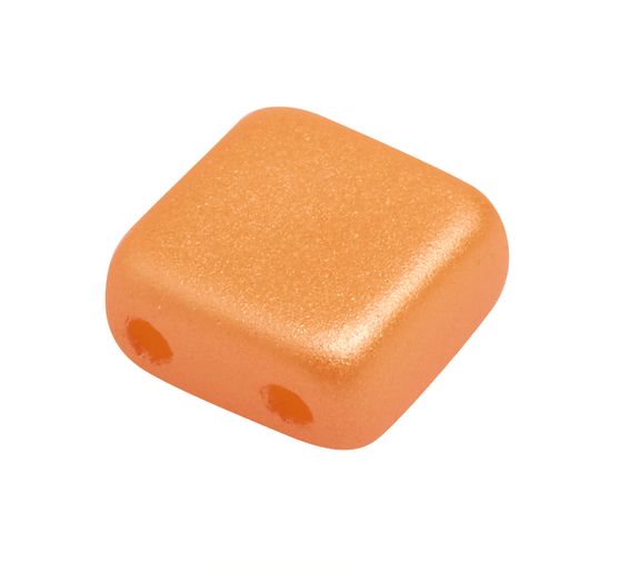 Glasperle "Quadratisch", 35 St&uuml;ck