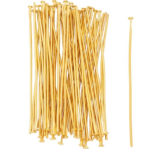 Pins for magic bead, approx. 50mm, 50 pieces
